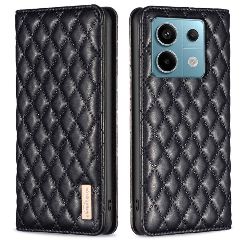 Flip Cover Xiaomi Redmi Note 13 Pro 4g Quiltet Binfen Farve