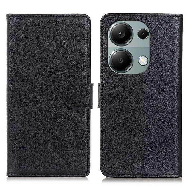 Flip Cover Xiaomi Redmi Note 13 Pro 4g Traditionelt Kunstlæder