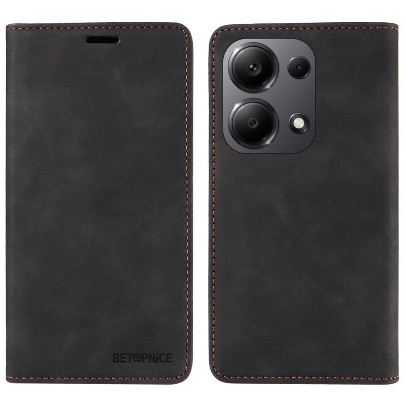 Læder Cover Xiaomi Redmi Note 13 Pro 4g Betopnice