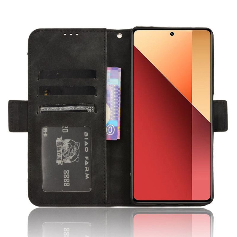 Læder Cover Xiaomi Redmi Note 13 Pro 4g Telefon Etui Multikort