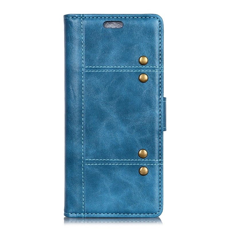 Flip Cover Sony Xperia 10 Mobilcover Antik Lædereffekt