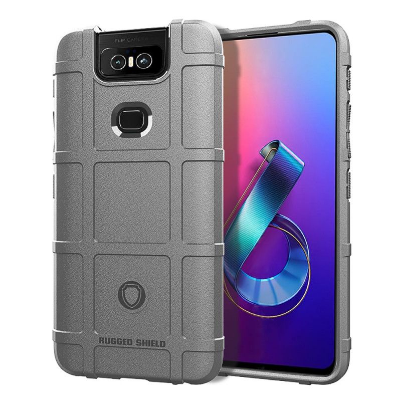 Cover Asus ZenFone 6 Sort Robust Skjold