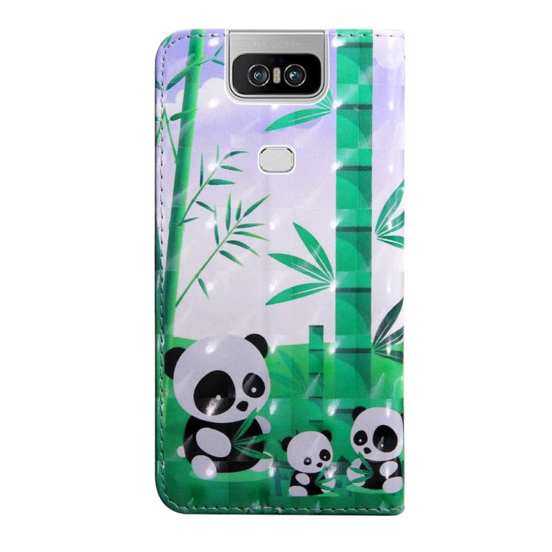 Flip Cover Asus ZenFone 6 Oktavmor Og Anne Pandas