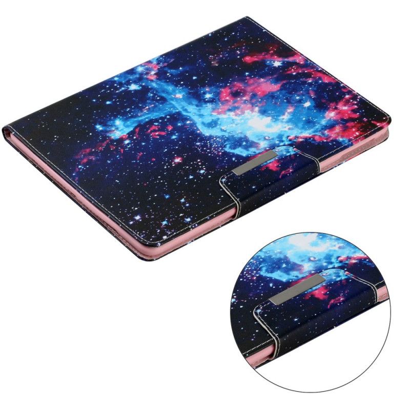 Flip Cover Læder for Huawei MediaPad T3 10 Kosmisk Himmel