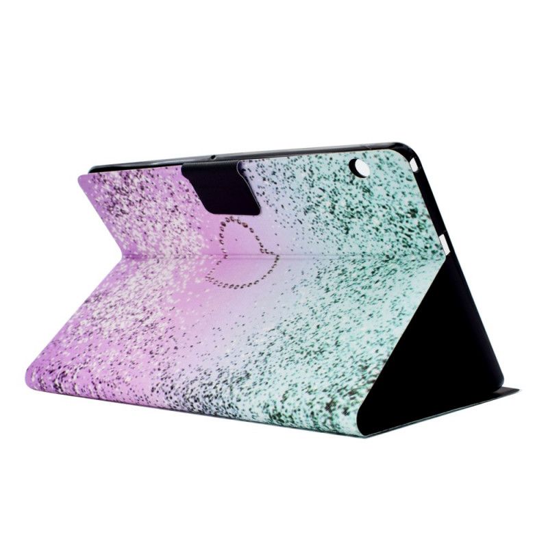 Flip Cover Læder Huawei MediaPad T3 10 Hjerte Glitter Beskyttelse