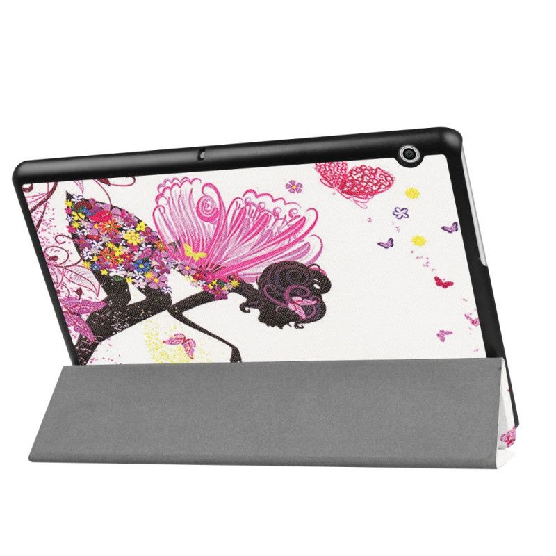 Smart Sag Huawei MediaPad T3 10 Blomsterfe