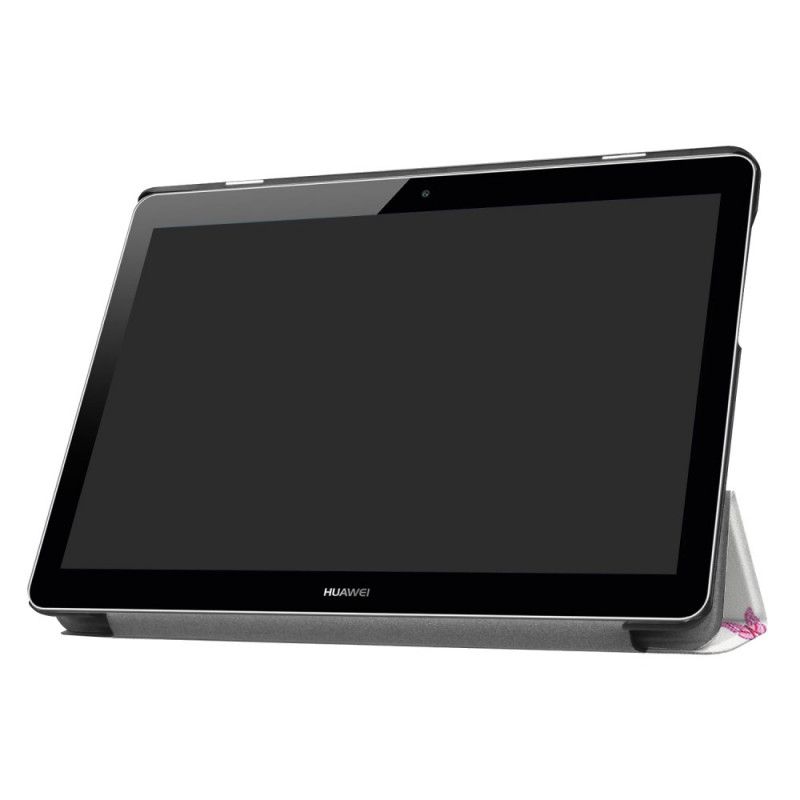 Smart Sag Huawei MediaPad T3 10 Blomsterfe