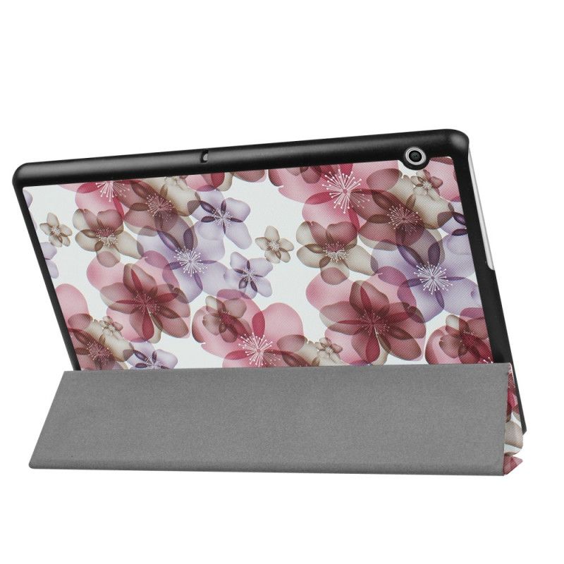 Smart Sag Huawei MediaPad T3 10 Frihedsblomster