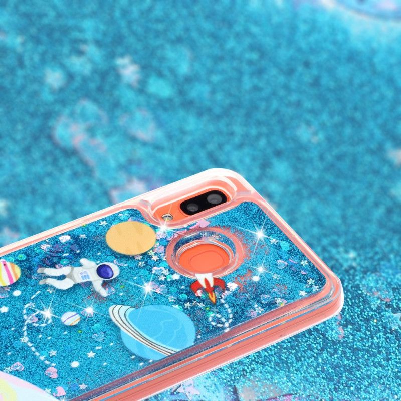 Cover for Samsung Galaxy A40 Glitter Astronaut