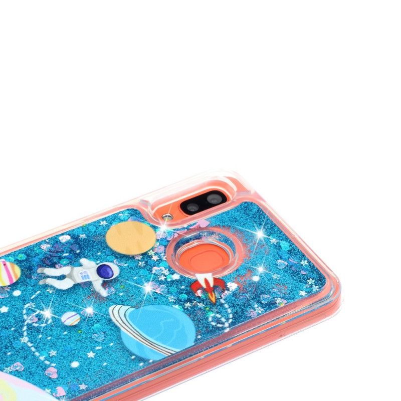 Cover for Samsung Galaxy A40 Glitter Astronaut