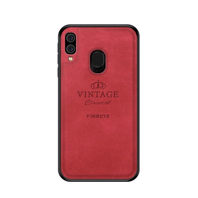 Cover for Samsung Galaxy A40 Sort Hæderlig Årgang