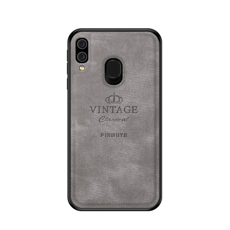 Cover for Samsung Galaxy A40 Sort Hæderlig Årgang