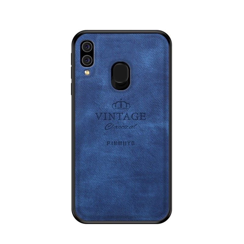 Cover for Samsung Galaxy A40 Sort Hæderlig Årgang