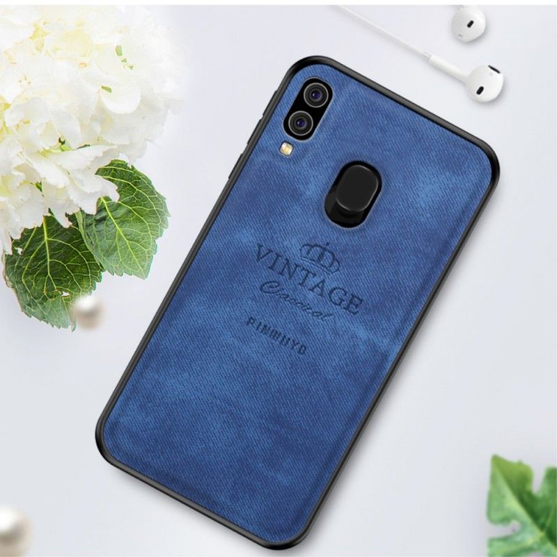 Cover for Samsung Galaxy A40 Sort Hæderlig Årgang