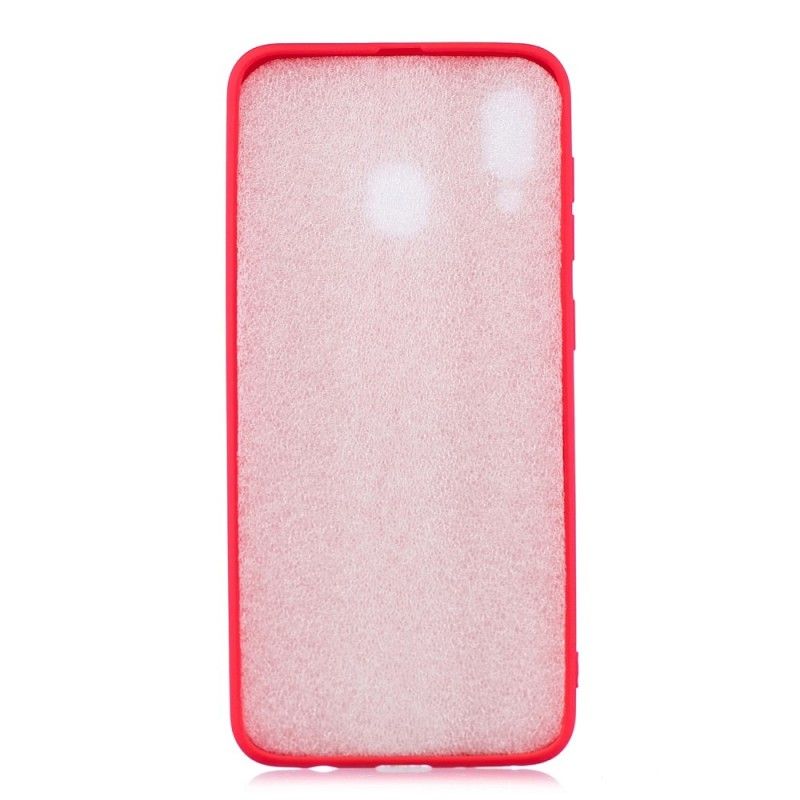 Cover for Samsung Galaxy A40 Sort Silikone Slik