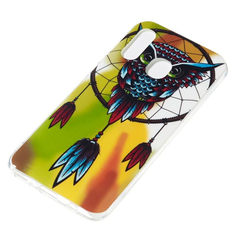 Cover Samsung Galaxy A40 Drømmefanger Med Fluorescerende Ugle Original