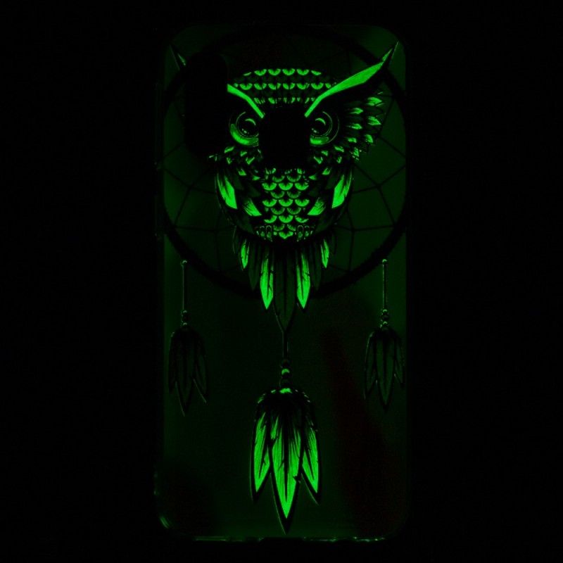 Cover Samsung Galaxy A40 Drømmefanger Med Fluorescerende Ugle Original