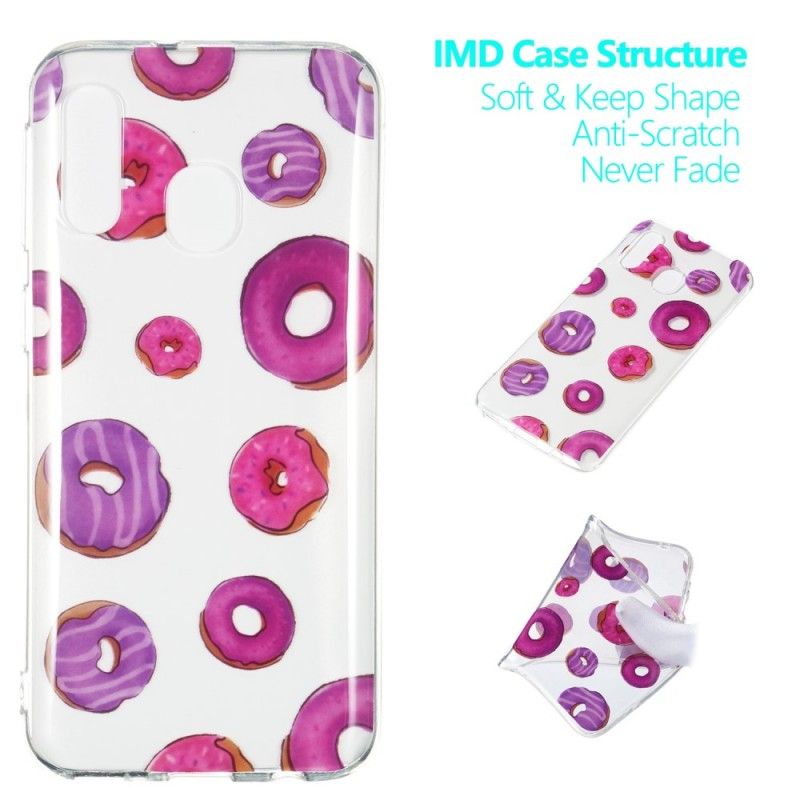 Cover Samsung Galaxy A40 Fan Af Donuts