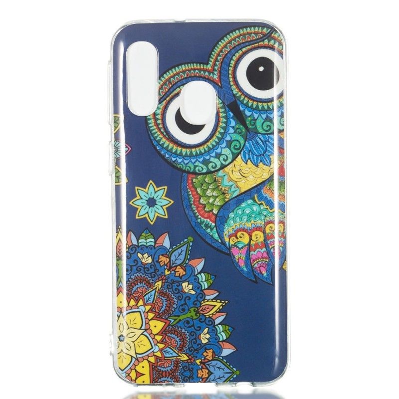 Cover Samsung Galaxy A40 Fluorescerende Mandalaugle