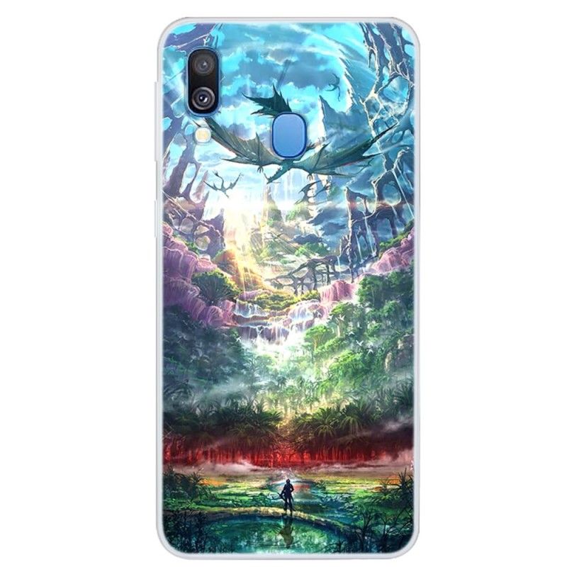 Cover Samsung Galaxy A40 Himmelsk Natur Beskyttelse