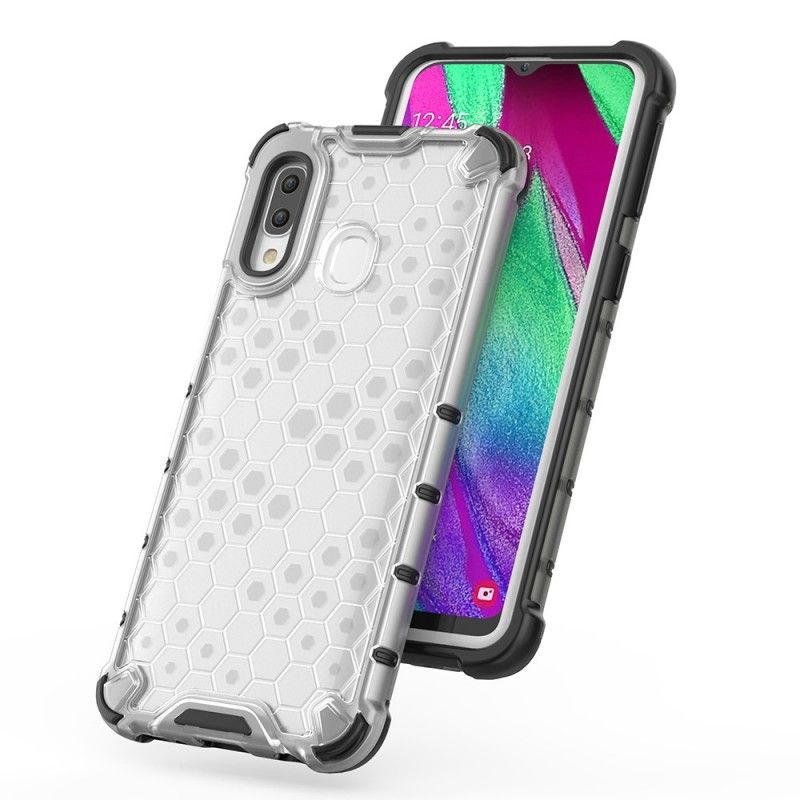 Cover Samsung Galaxy A40 Hvid Bikagestil