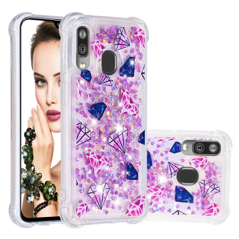 Cover Samsung Galaxy A40 Juveler Diamanter