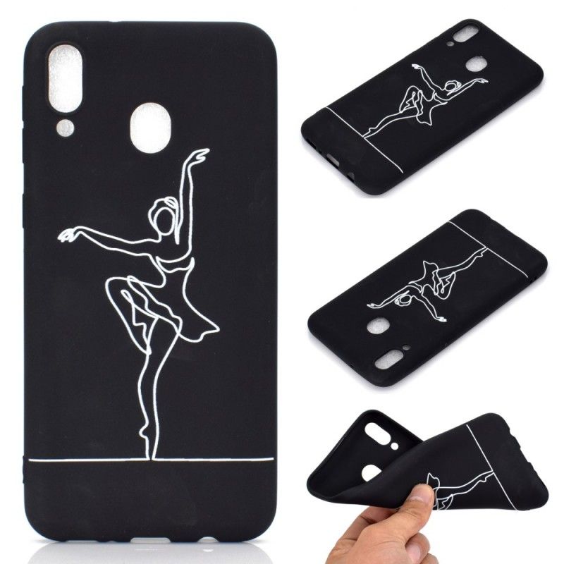 Cover Samsung Galaxy A40 Kunst Ballerina