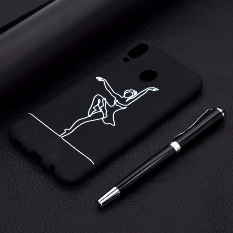 Cover Samsung Galaxy A40 Kunst Ballerina