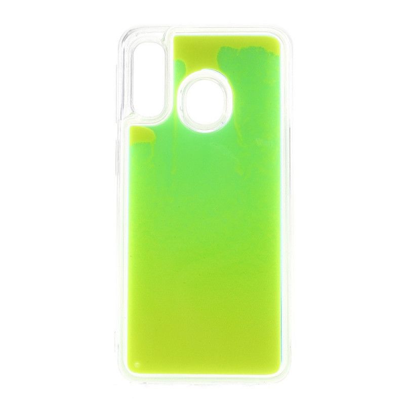 Cover Samsung Galaxy A40 Lilla Fluorescerende