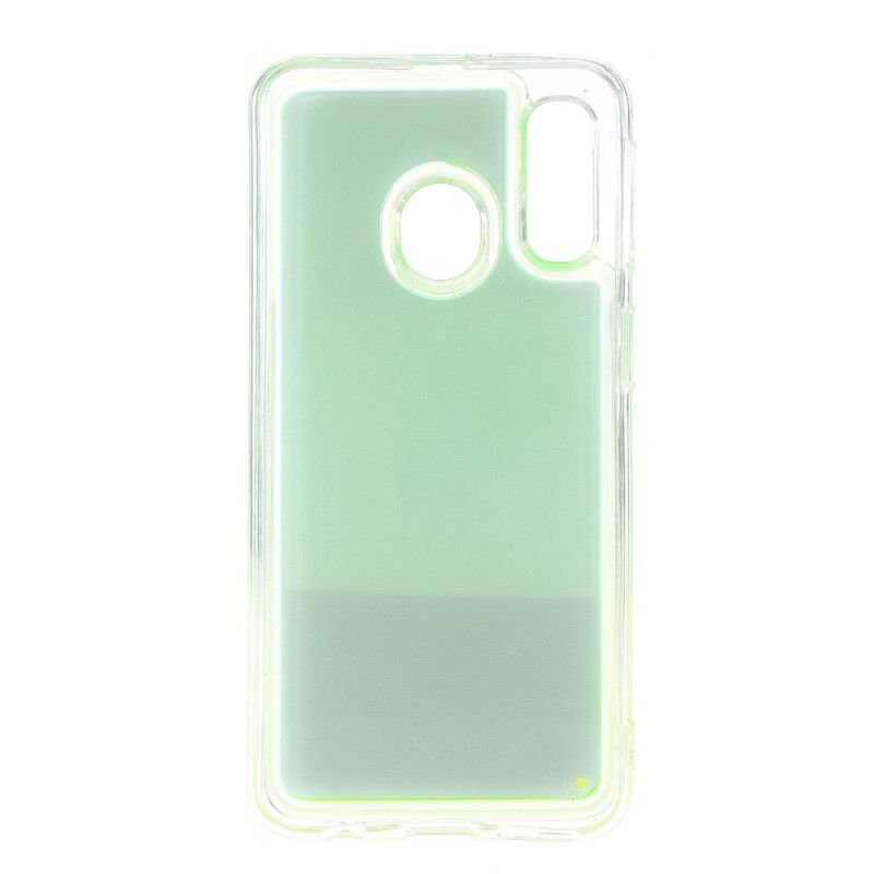 Cover Samsung Galaxy A40 Lilla Fluorescerende