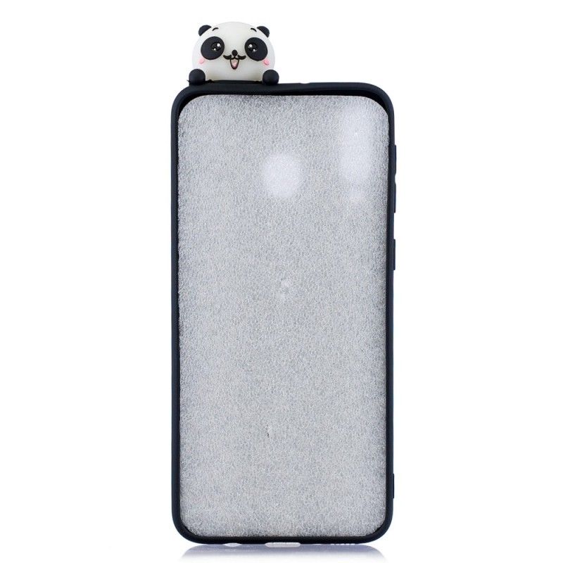 Cover Samsung Galaxy A40 Mobilcover 3D Pandaer På Bambus