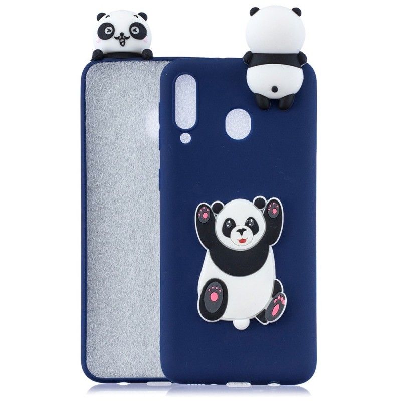 Cover Samsung Galaxy A40 Mobilcover 3D Stor Panda