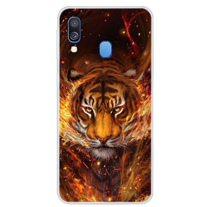 Cover Samsung Galaxy A40 Mobilcover Ildtiger