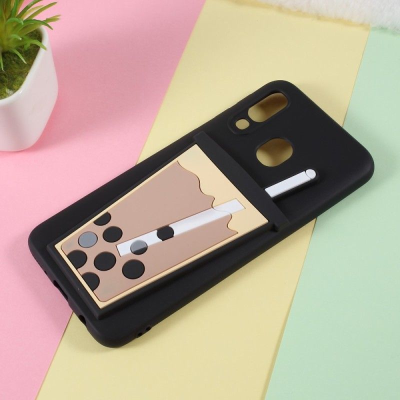 Cover Samsung Galaxy A40 Sort Boble Te