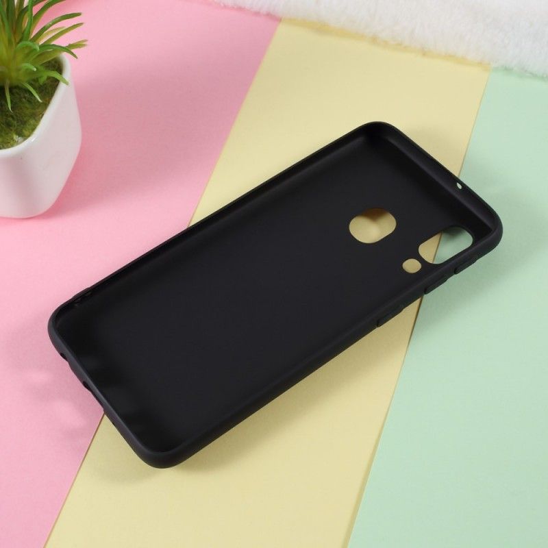 Cover Samsung Galaxy A40 Sort Boble Te