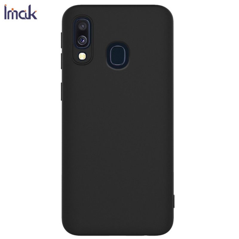 Cover Samsung Galaxy A40 Sort Frostet Imak Original