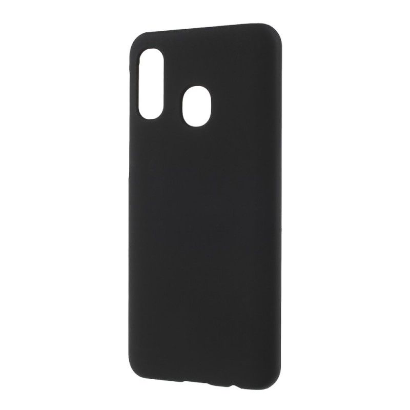 Cover Samsung Galaxy A40 Sort Klassisk Stiv Original