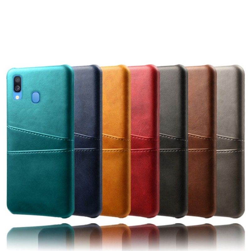 Cover Samsung Galaxy A40 Sort Kortholder