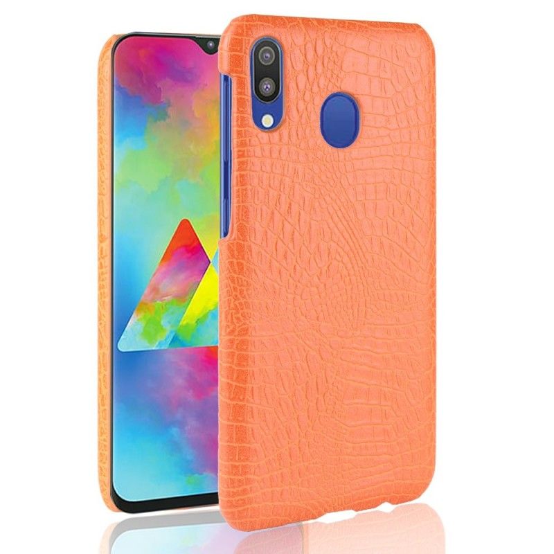 Cover Samsung Galaxy A40 Sort Krokodillehudeffekt