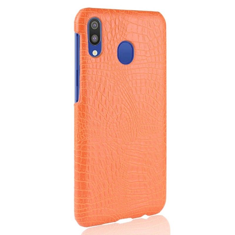 Cover Samsung Galaxy A40 Sort Krokodillehudeffekt