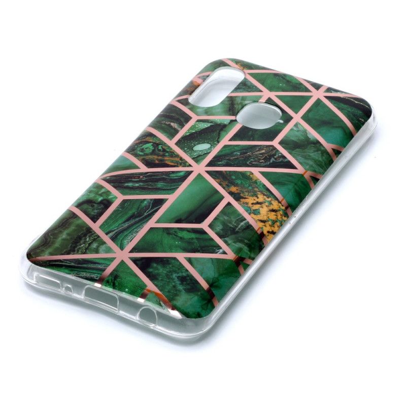 Cover Samsung Galaxy A40 Sort Ultra Designer Marmor