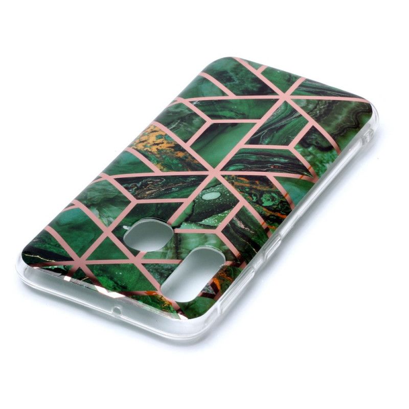 Cover Samsung Galaxy A40 Sort Ultra Designer Marmor