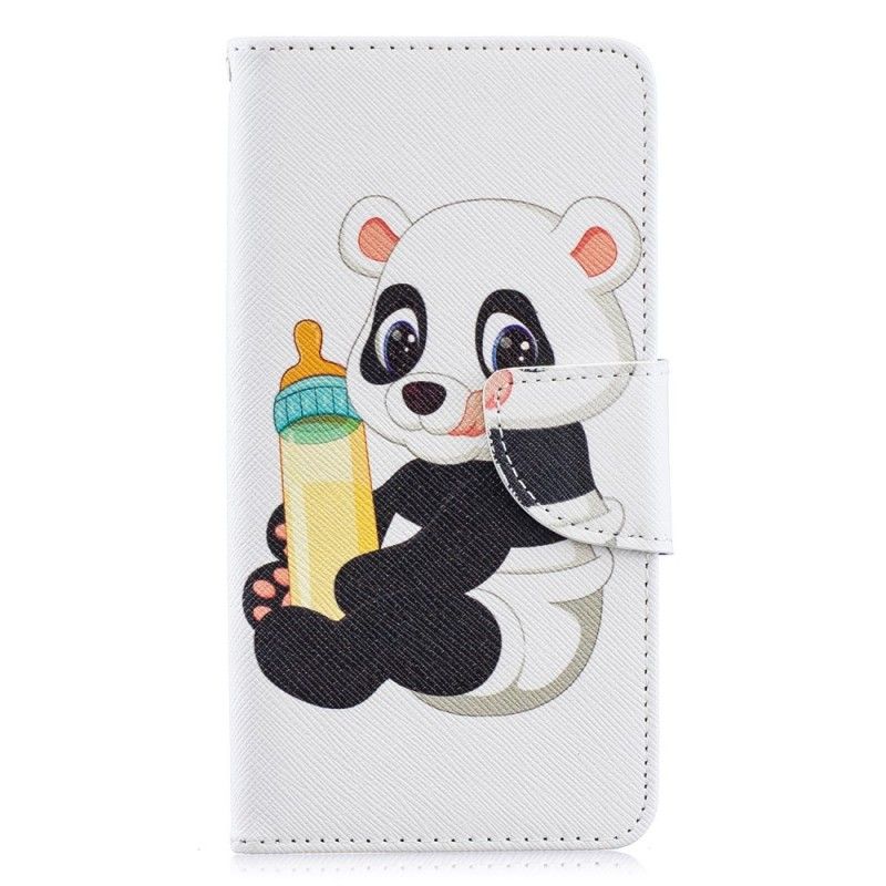 Flip Cover Læder Samsung Galaxy A40 Babypanda