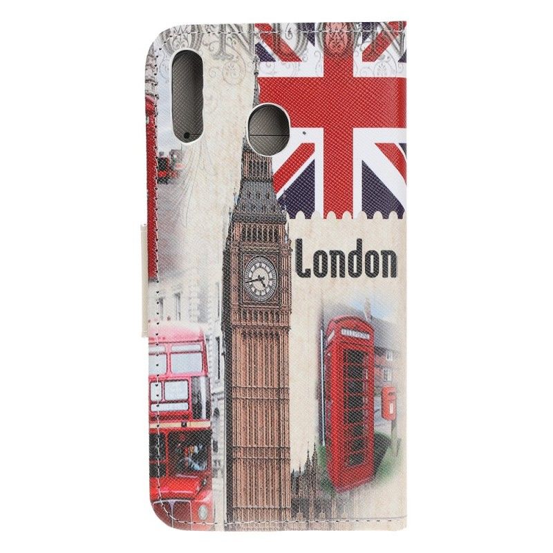 Flip Cover Læder Samsung Galaxy A40 London Liv