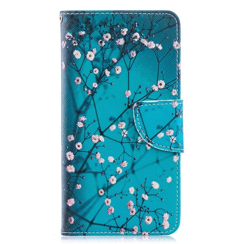 Flip Cover Samsung Galaxy A40 Mobilcover Blomstrende Træ