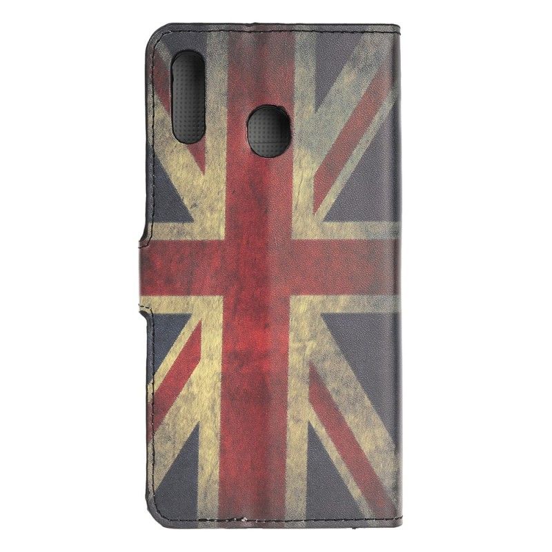 Flip Cover Samsung Galaxy A40 Mobilcover Englands Flag