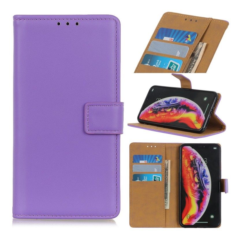 Flip Cover Samsung Galaxy A40 Sort Mobilcover Simpelt Kunstlæder