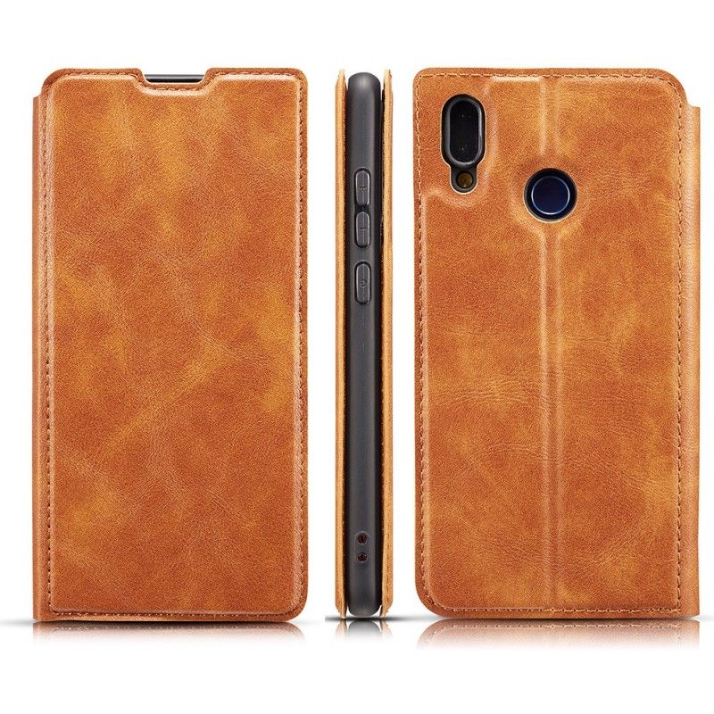 Læder Cover for Samsung Galaxy A40 Rød Ultra Finesse