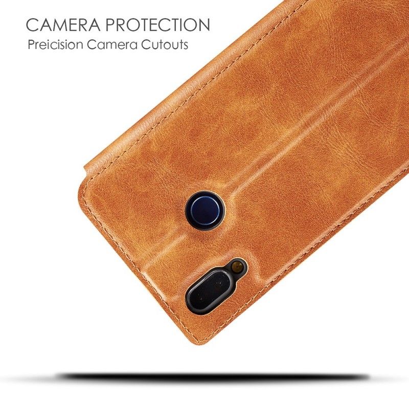 Læder Cover for Samsung Galaxy A40 Rød Ultra Finesse