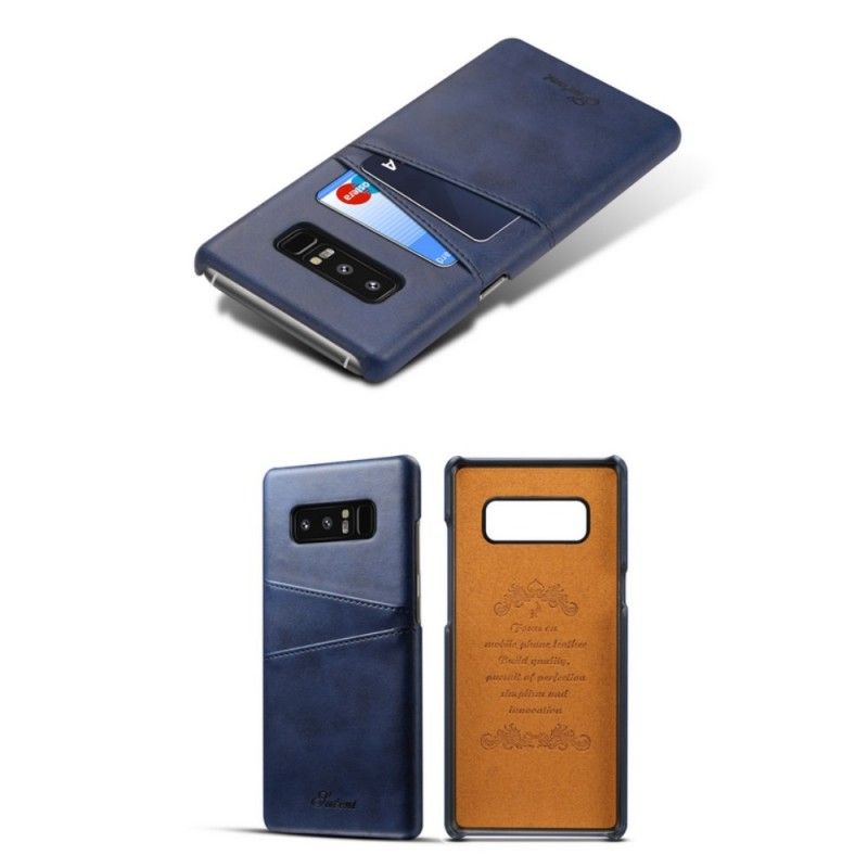 Cover for Samsung Galaxy Note 8 Sort Kortholder